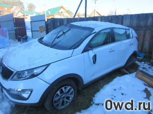 Битый автомобиль Kia Sportage