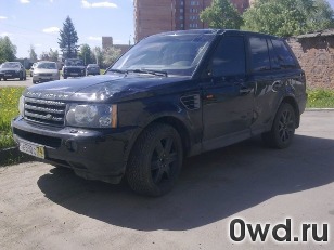 Битый автомобиль Land Rover Range Rover Sport