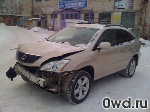 Битый автомобиль Lexus RX