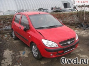 Битый автомобиль Hyundai Getz