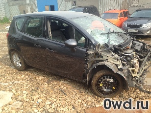 Битый автомобиль Opel Meriva