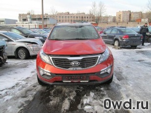 Битый автомобиль Kia Sportage