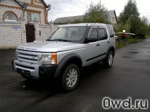 Битый автомобиль Land Rover Discovery